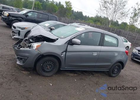 2019 Mitsubishi Mirage Es/Rf z USA, uszkodzony, nr VIN ML32A3HJ4KH005245